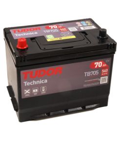TUDOR TECHNICA TB705 12V 70Ah 540A 270x173x222 1/1 EAN3661024054447 Akumulatori