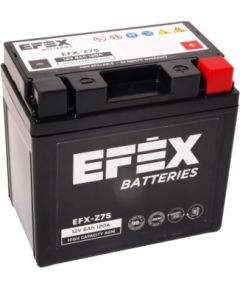 113 X 70 X 105, - +, EFEX HIGH CAPACITY AGM 12V 6AH 145A EFX-Z7S YTZ7-S EAN4751039330656 Akumulatori