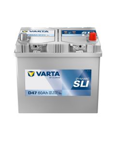 Varta BLUE D47 60Ah 540A (EN) 232x173x225 Startera akumulatoru baterija Akumulatori