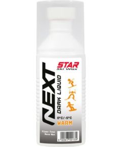 Star Ski Wax Warm 0/-5°C Next Sponge Liquid Dark 100ml Fluor Free Race Wax / 0...-5 °C Kopšanas līdzekļi