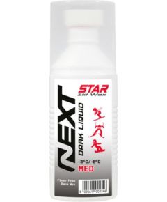 Star Ski Wax Med -3/-8°C Next Sponge Liquid Dark 100ml Fluor Free Race Wax / -3...-8 °C Kopšanas līdzekļi