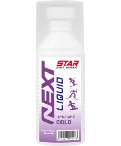Star Ski Wax Cold -6/-12°C Next Sponge Liquid Race Wax 100ml Fluor Free / -6...-12 °C Kopšanas līdzekļi