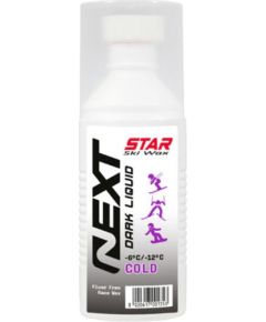 Star Ski Wax Cold -6/-12°C Next Sponge Liquid Dark 100ml Fluor Free Race Wax / -6...-12 °C Kopšanas līdzekļi