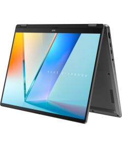 ASUS Vivobook 14 Flip TP3407SA-DS74T Intel Core Ultra 7 256V Hybrid (2-in-1) 35.6 cm (14") Touchscreen WUXGA 16 GB LPDDR5x-SDRAM 1 TB SSD Wi-Fi 7 (802.11be) Windows 11 Home Grey New Repack/Repacked Ноутбуки