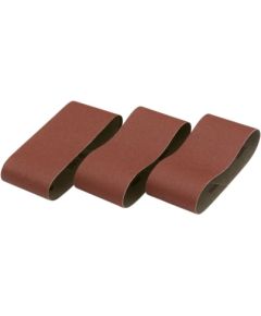 Slīpēšanas lente DeWalt DT3663-QZ; 64x356 mm; K100; 3 gab. Smilšpapīri