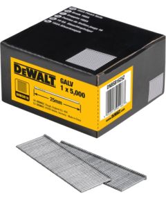 Naglas DeWalt DNBSB1625Z; 25x1,6 mm; 5000 gab. Гвозди