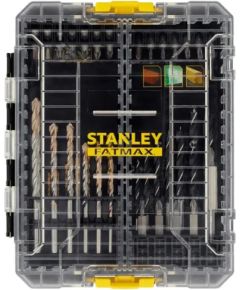 Urbju un skrūvgriežu uzgaļu komplekts Stanley STA88563-XJ; 49 gab. Piederumi urbjiem