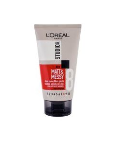 L'oreal Studio Line Matt & Messy - Mattifying styling cream 150ml Уход за волосами