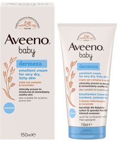 Aveeno Baby Dermexa Emollient Cream - Emolienční krém 150ml Уход за лицом