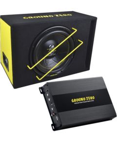 Ground Zero 450 SPL BassKit Auto subvūferi