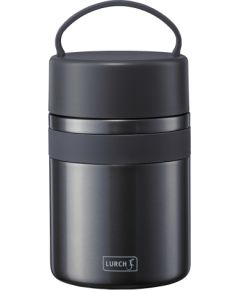 ISO-POT ĒDIENU TERMOSS 800ML, GRAFĪTA KRĀSĀ, NER.TĒR., Lurch Termosi