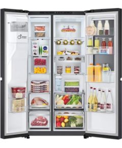 LG GSXE91EVAD Brīvi Stāvošs Divu Durvju Ledusskapis ar Saldētavu Ledusskapji