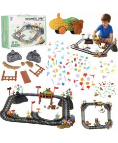 RoGer Stem Магнитная автогоночная трасса Машины и аксессуары