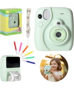 RoGer Digitālais instant fotoaparāts 128GB Zaļš Mašīnas un piederumi