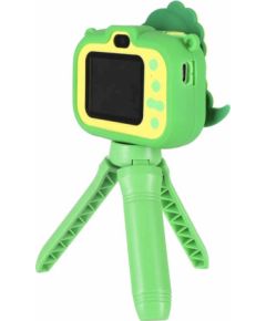 RoGer Bērnu digitālais fotoaparāts ar statīvu Dinozaurs Mašīnas un piederumi