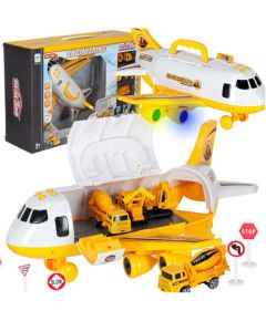 RoGer Самолет RoGer Transporter с 3 строительными транспортными средствами Машины и аксессуары