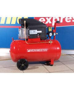 Kompresors WERKMEISTER ZFL50, 50l, gaisa ielūde 230l/min Kompresori