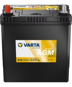 VARTA DYNAMIC AGM A12 12V 35Ah 340A(EN) 196x126x223 1/3 EAN4016987169957 Akumulatori