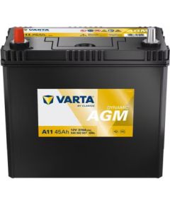 VARTA DYNAMIC AGM A11 12V 45Ah 370A(EN) 236x126x224 1/3 EAN4016987169940 Akumulatori