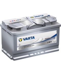 VARTA PROFESSIONAL AGM LA80 12V 80Ah 800A (EN), 315x175x190, 0/1 EAN4016987142721 Akumulatori