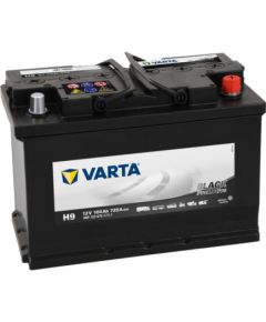 VARTA PROMOTIVE BLACK H9 12V 100Ah 720A (EN) 313x175x205 0/1 EAN4016987129029 Akumulatori