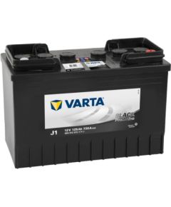 VARTA PROMOTIVE BLACK J1 12V 125Ah 720A (EN) 349x175x290 0/1 EAN4016987129128 Akumulatori