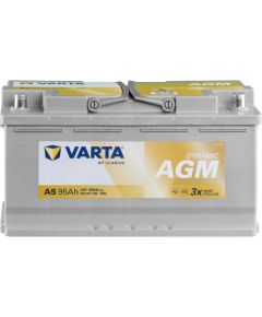 VARTA 95Ah 850A 12V B13 Dynamic AGM A5 Akumulators 353*175*190 -+ Akumulatori