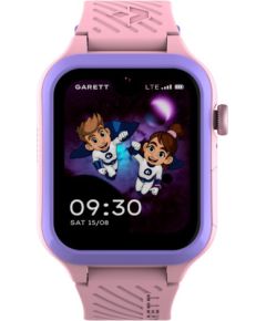 Išmanusis laikrodis  vaikams su lietuvišku meniu Garett Kids Essa 2 AI 4G Pink Rokas pulksteņi 