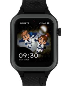Išmanusis laikrodis  vaikams su lietuvišku meniu Garett Kids Essa 2 AI 4G Black Наручные часы