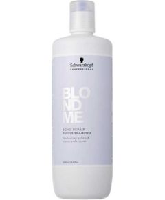 Schwarzkopf BlondMe Bond Repair Purple Shampoo - Tónovací šampon pro neutralizaci žlutých tónů 300ml Smaržas - NESAKĀRTOTS