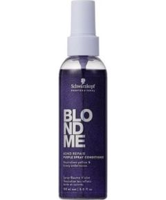Schwarzkopf BlondMe Bond Repair Purple Spray Conditioner - Bezoplachový kondicionér pro blond vlasy 150ml Smaržas - NESAKĀRTOTS