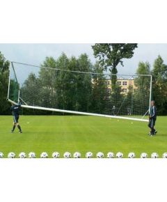 Yakimasport Siatka na bramkę 7,32 x 2,44m przenośna 4mm Zielony Futbolam