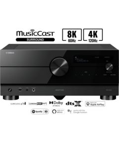 Yamaha Yamaha RX-A4A Czarny - amplituner 7.2 do kina domowego Salon Wrocław Усилители / A/V ресиверы