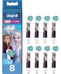 Oral-b ORAL‑B Kids Frozen Zobu Birstu Uzgaļi 8 gab. Elektriskās zobu birstes