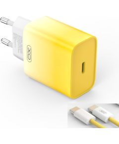 XO CE18 PD Tīkla Lādētājs 30W ar USB-C - Lightning Vads 1m Telefonu lādētāji 220v