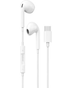 Dudao   Dudao in-ear headphones with USB Type-C connector white (X14PROT) Наушники