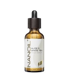 Nanoil Aloe & White Tea Face Serum - Pleťové sérum s aloe a bílým čajem 50ml Smaržas - NESAKĀRTOTS