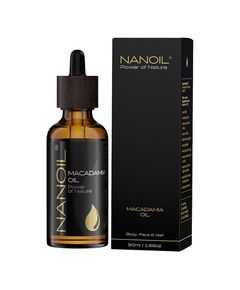 Nanoil Macadamia Oil - Olej pro všechny typy vlasů 50ml Smaržas - NESAKĀRTOTS