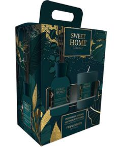Sweet Home Collection Fresh Forest - Dárková sada aroma difuzéru se svíčkou Smaržas - NESAKĀRTOTS