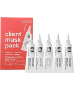 K18 Client Mask Pack ( 5 x 5 ml ) - Bezoplachová péče pro posílení vlasového vlákna 25ml Духи и косметика