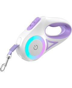 Automatic leash 3m Rojeco (purple) Citas preces