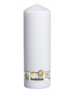 Bolsius Svece cilindrs Ø300x98mm balta Sveces un svečturi