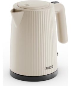 Princess Kettle 236048 Wave Electric 2200 W 1.7 L Plastic 360° rotational base Brown Чайники (электрические)