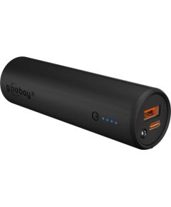 Goobay Bike Powerbank 5.0 with Reinforced Holder for Bicycle Handlebars 60656 5000 mAh Black Power Banks