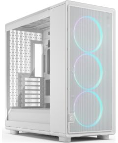 Fractal Design Case Epoch XL White TG RGB Clear Tint ATX Power supply included No Корпуса