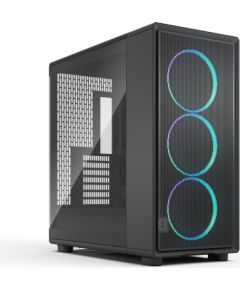 Fractal Design Case Epoch XL Black TG RGB Light Tint ATX Power supply included No Корпуса