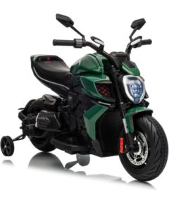 Lean Cars Battery Operated Motorbike XMX656 Green Jaunumi, Bērnu preces