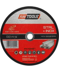 Abrazīvais griešanas disks AWTools AW49007; 230x2 mm; 22,2 mm metālam Различные диски