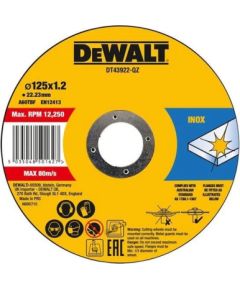 Griešanas disks DeWalt DT43922-QZ; 125x22,23x1,2 mm; 10 gab. Различные диски
