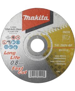 Abrazīvais griešanas disks Makita E-22953; 125x0,8mm Различные диски